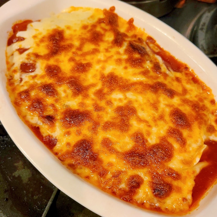 レトルトで簡単!餃子ラザニア